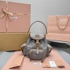 Zaino in canvas e pelle MIUMIU