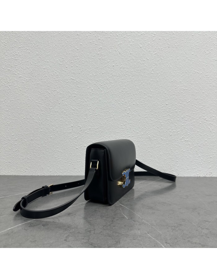 BORSA TEEN TRIOMPHE CON CHIUSURA SMALTATA CELINE