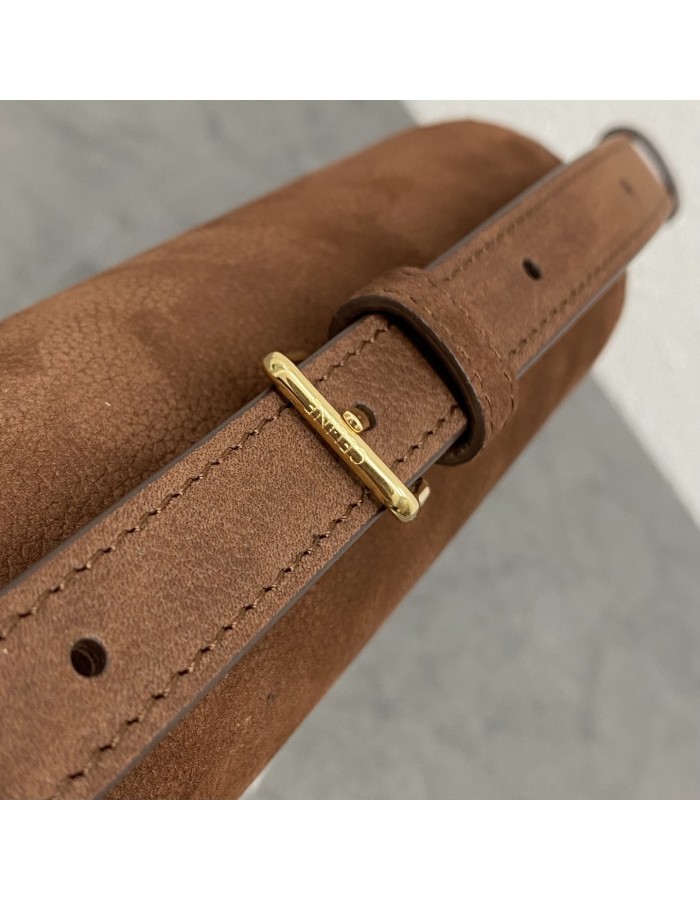 Borsa Teen Triomphe in pelle di vitello lucida CELINE
