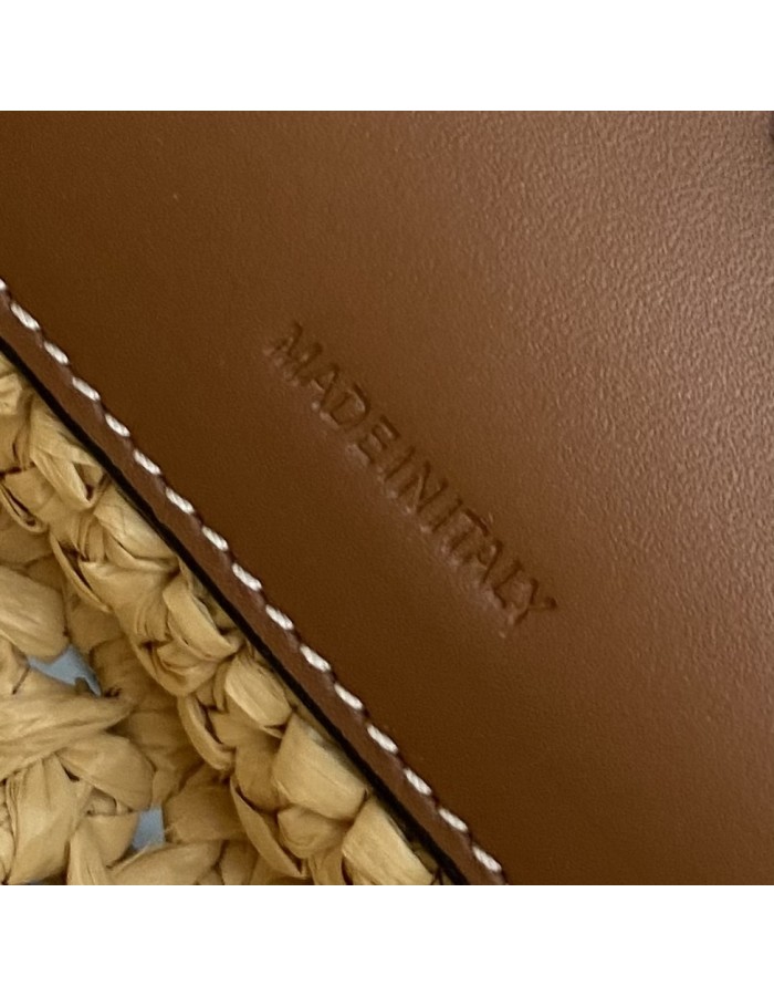 HALFMOON SOFT TRIOMPHE PICCOLA IN RAFIA CELINE
