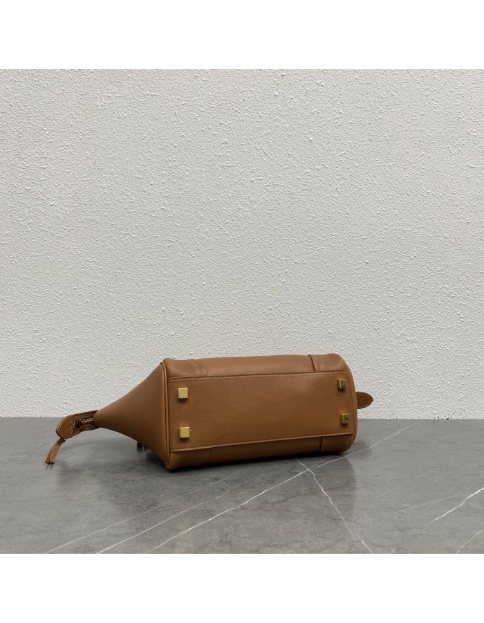 LUGGAGE PICCOLA IN MORBIDA PELLE DI AGNELLO LUCIDA CELINE