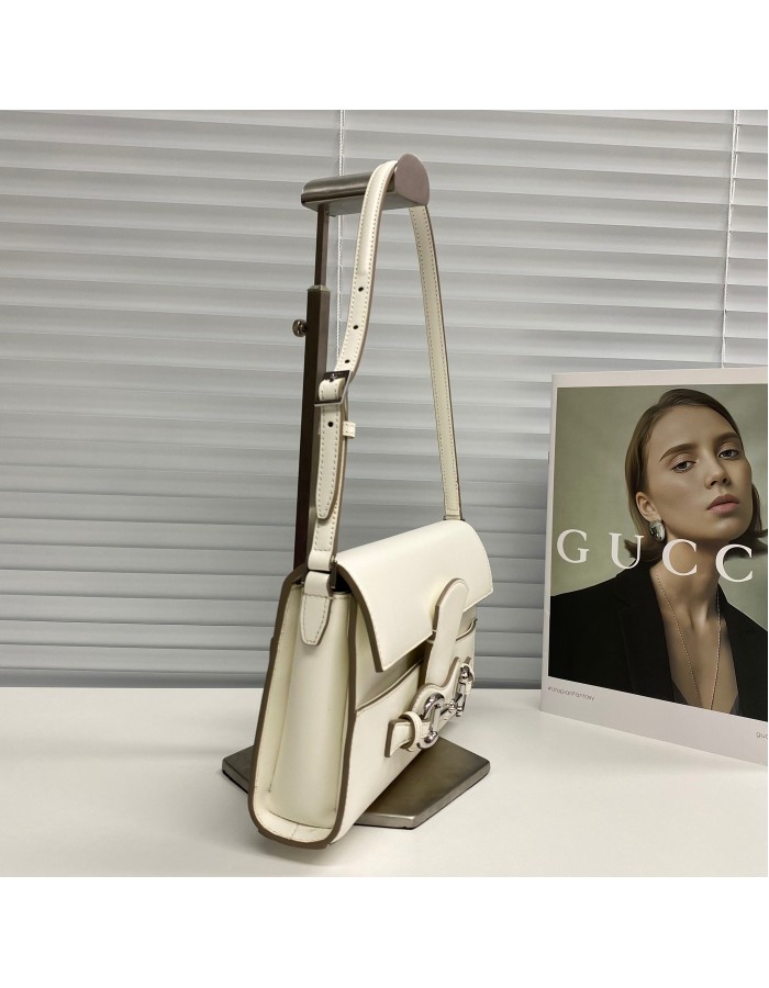 Borsa a spalla Horsebit Ristretto misura media GUCCI