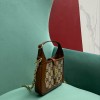Mini borsa Jackie 1961 in lucertola con cristalli GG GUCCI