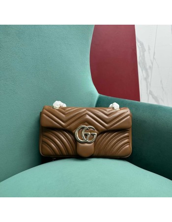 Borsa a spalla GG Marmont misura media GUCCI