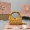 Borsa Wander in pelle scamosciata MIUMIU