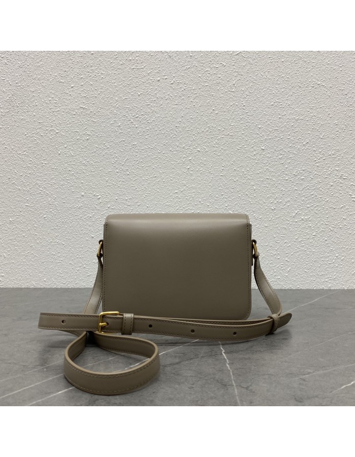 Borsa Teen Triomphe in pelle di vitello lucida CELINE