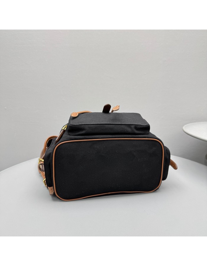 Zaino in canvas e pelle MIUMIU