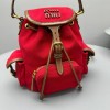 Zaino in canvas e pelle MIUMIU