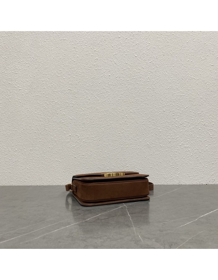 Borsa Teen Triomphe in pelle di vitello lucida CELINE