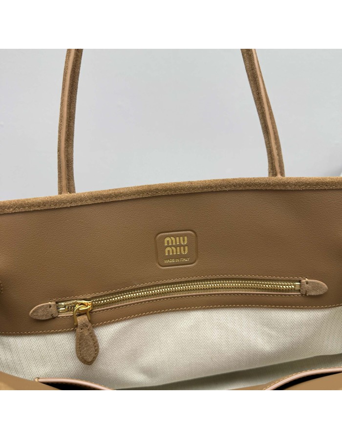 Borsa Aventure in pelle scamosciata MIUMIU