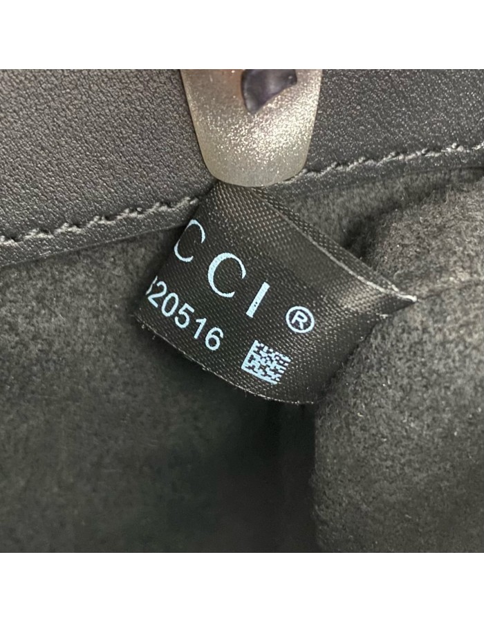 Mini borsa Jackie 1961 in lucertola con cristalli GG GUCCI