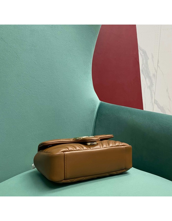 Borsa a spalla GG Marmont misura piccola GUCCI