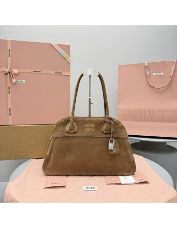 Borsa Vivant in pelle scamosciata MIUMIU
