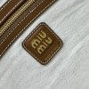 Borsa Ivy in canvas e pelle MIUMIU
