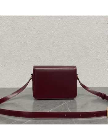 Borsa Teen Triomphe in pelle di vitello lucida CELINE
