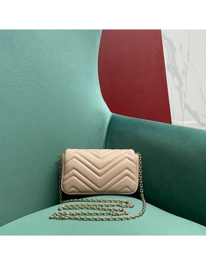 Mini borsa a spalla GG Marmont GUCCI