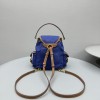 Zaino in canvas e pelle MIUMIU