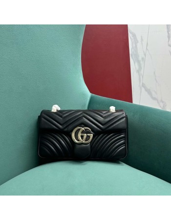Borsa a spalla GG Marmont misura media GUCCI