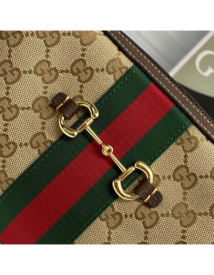 Camera bag Gucci Horsebit Web misura piccola GUCCI