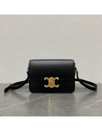 Borsa Teen Triomphe in pelle di vitello lucida CELINE
