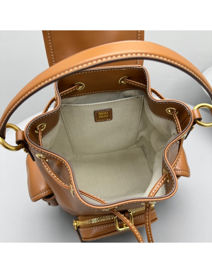 Zaino in pelle MIUMIU