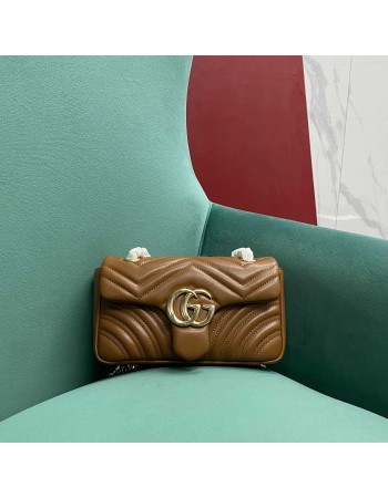 Borsa a spalla GG Marmont misura piccola GUCCI