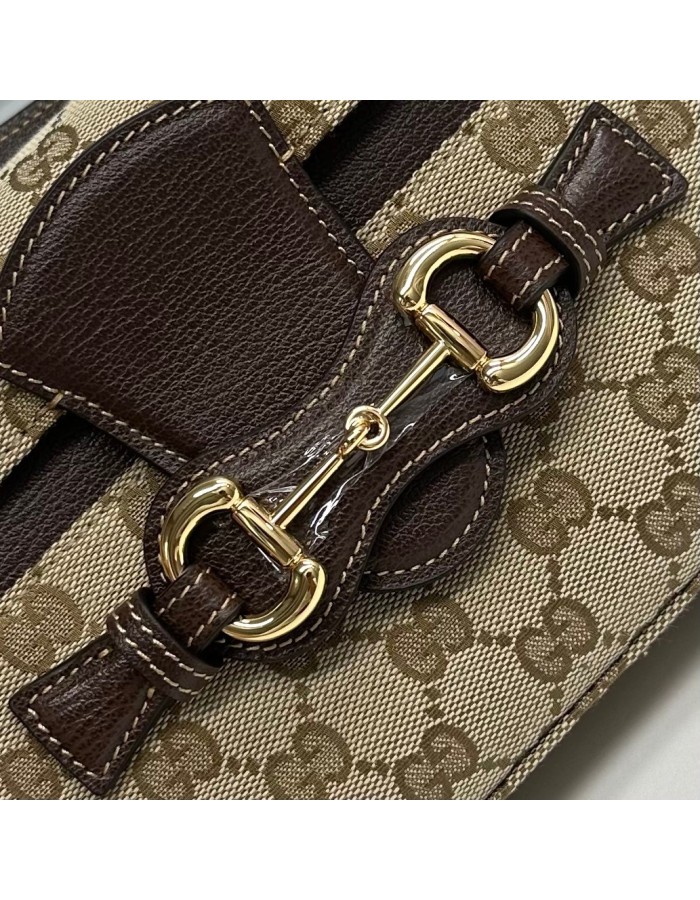 Borsa a mano piccola Horsebit Duomo GUCCI