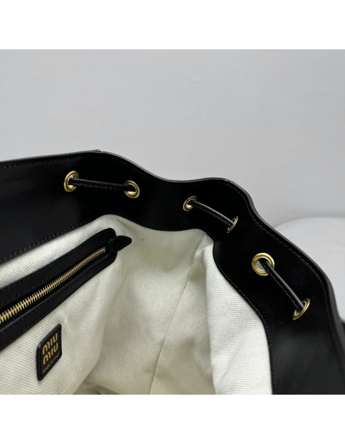Zaino in pelle MIUMIU