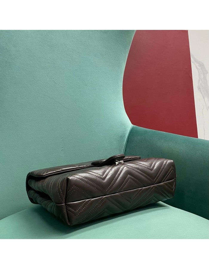 Borsa a spalla GG Marmont misura media GUCCI