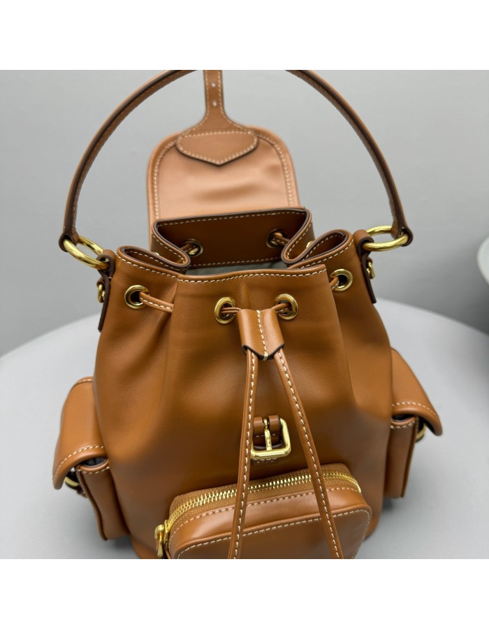 Zaino in pelle MIUMIU