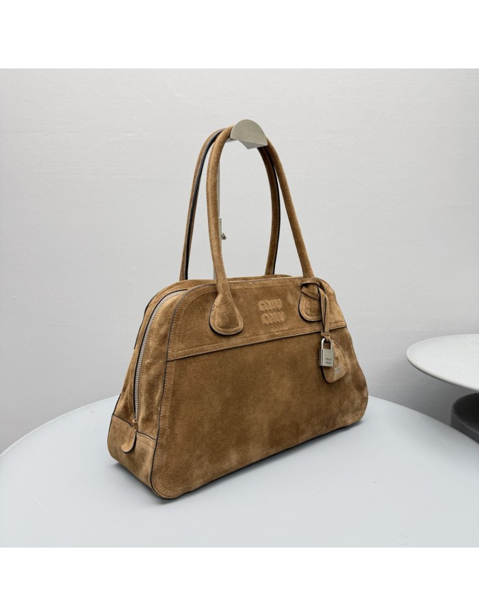 Borsa Vivant in pelle scamosciata MIUMIU