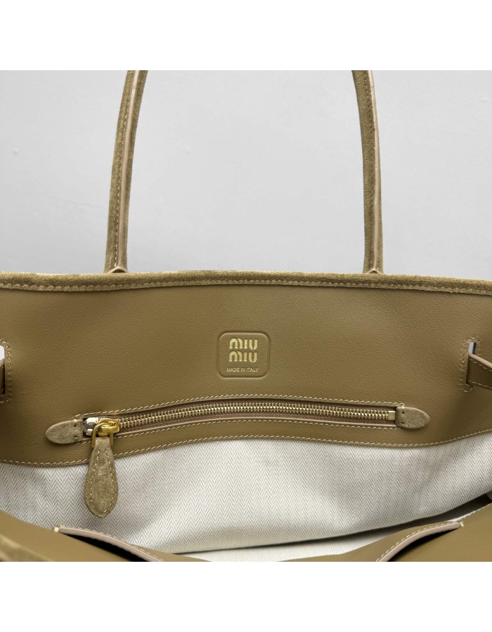Borsa Aventure in pelle scamosciata MIUMIU