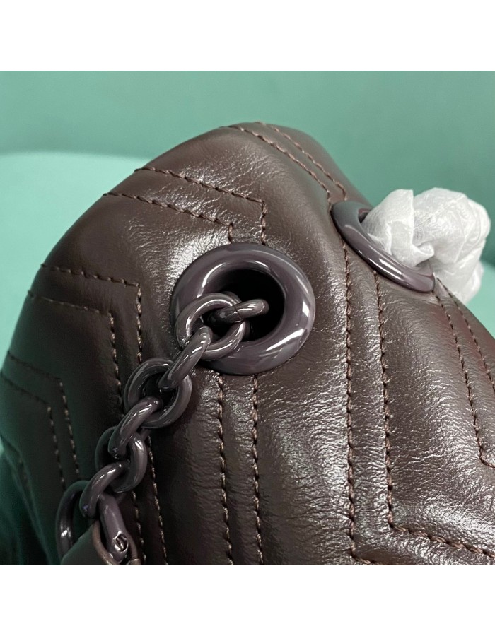 Borsa a spalla GG Marmont misura media GUCCI