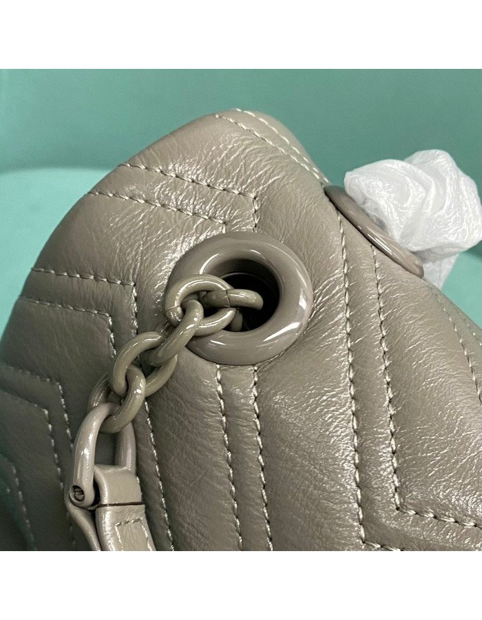 Borsa a spalla GG Marmont misura media GUCCI