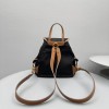 Zaino in canvas e pelle MIUMIU