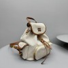Zaino in canvas e pelle MIUMIU