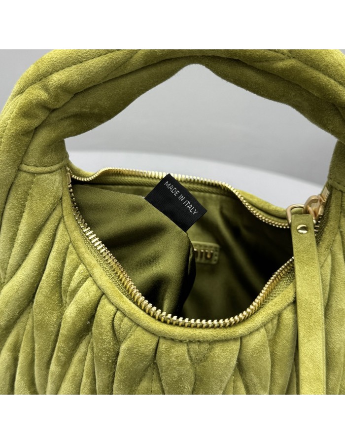 Borsa Wander in pelle scamosciata MIUMIU