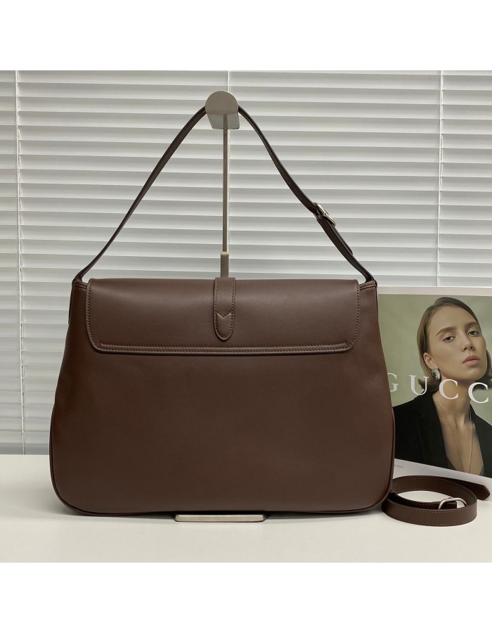Borsa a tracolla Jackie Flap misura grande GUCCI