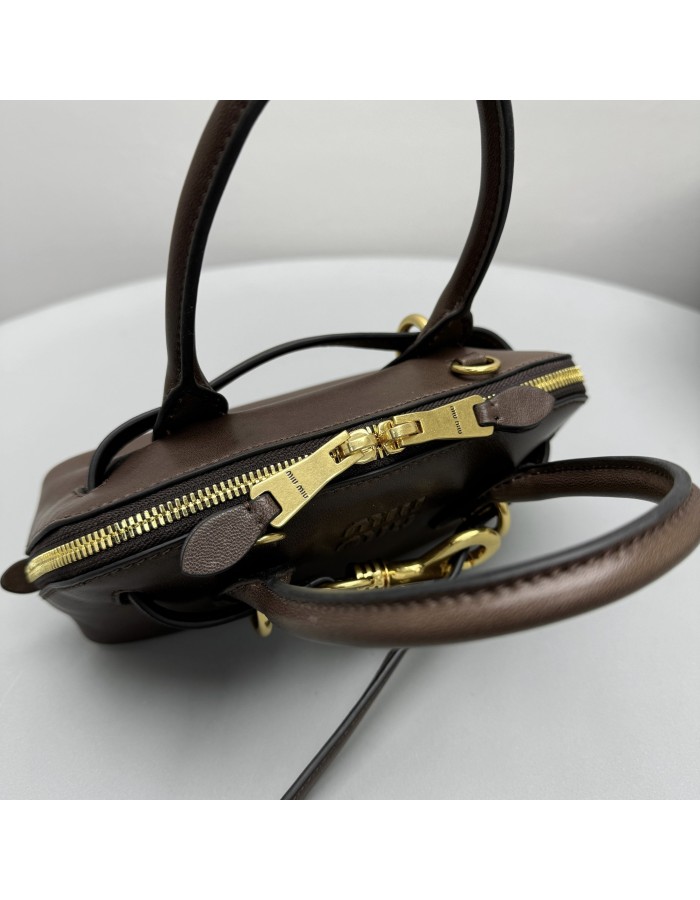 Mini borsa Aventure in nappa MIUMIU