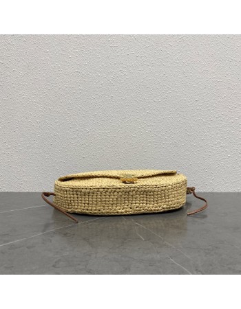 HALFMOON SOFT TRIOMPHE PICCOLA IN RAFIA CELINE