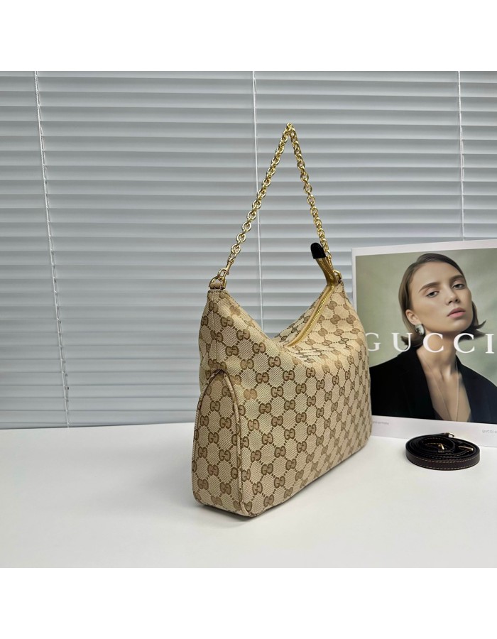 Borsa a spalla Lady Lunetta Chain misura media GUCCI
