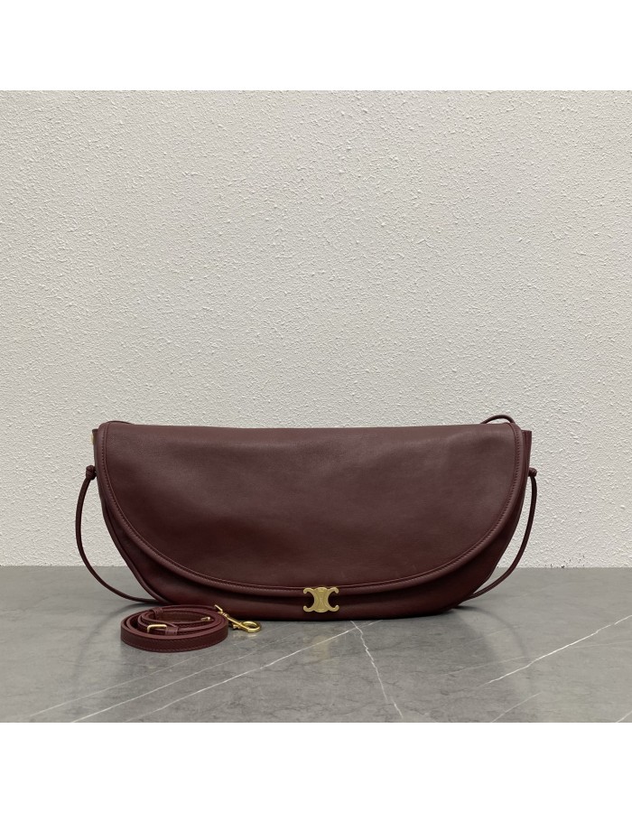 BORSA MORBIDA TRIOMPHE A MEZZALUNA  CELINE
