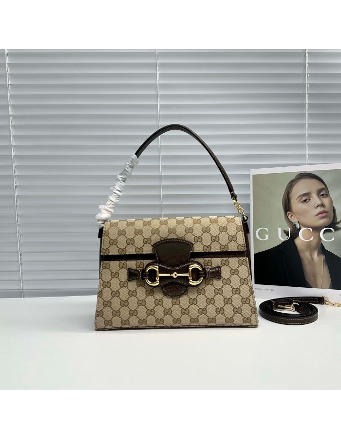 Borsa a mano Horsebit Duomo misura media GUCCI