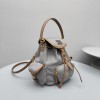 Zaino in canvas e pelle MIUMIU