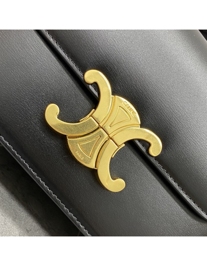 Borsa Teen Triomphe in pelle di vitello lucida CELINE