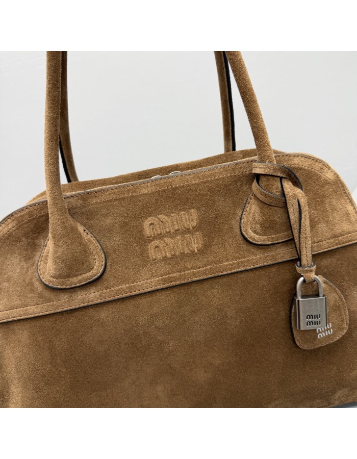 Borsa Vivant in pelle scamosciata MIUMIU