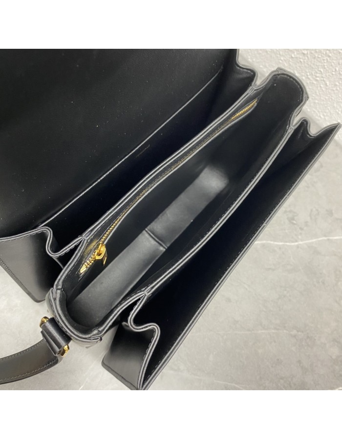 Borsa Triomphe Classique in pelle di vitello lucida CELINE
