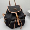 Zaino in canvas e pelle MIUMIU