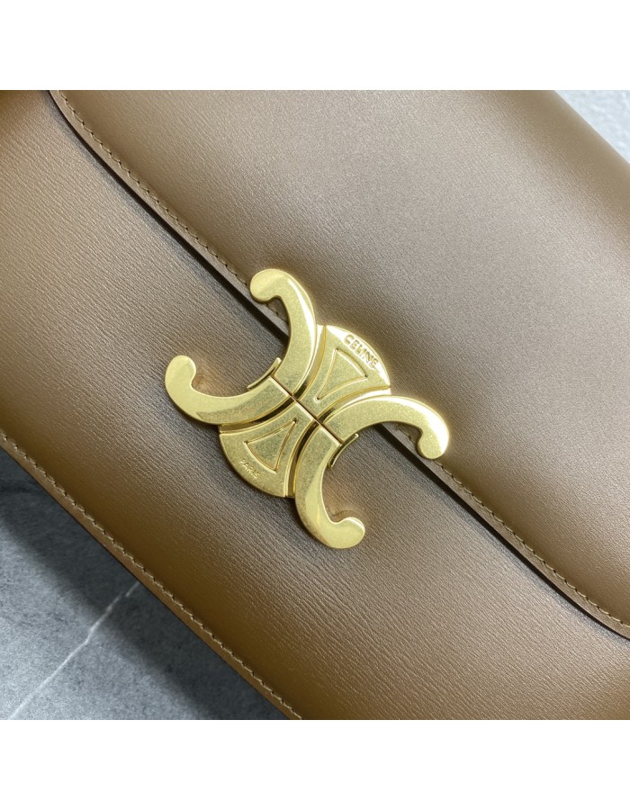 Borsa Triomphe Classique in pelle di vitello lucida CELINE