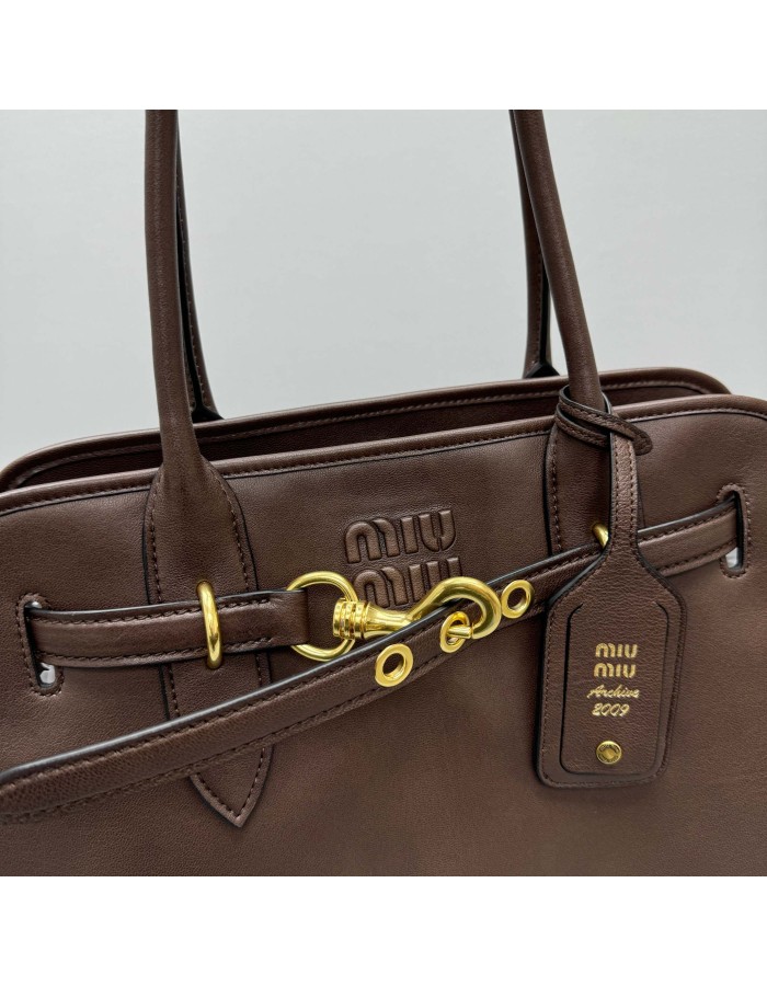 Borsa Aventure in nappa MIUMIU